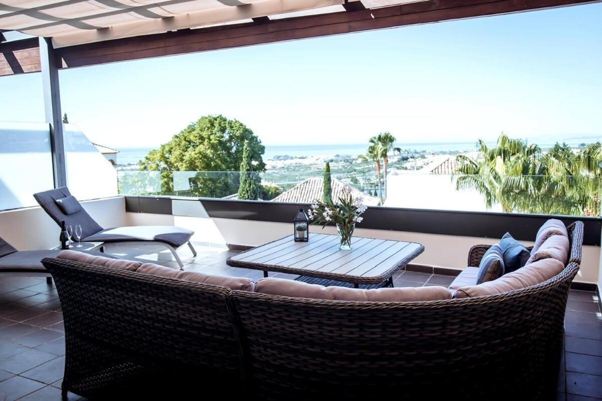 Luxury Apartment With Panoramic Views - Marbella エステポナ エクステリア 写真